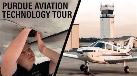 aviation management major students at purdue university aviation center