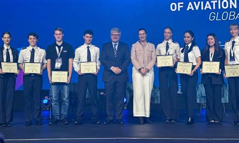 aviation scholarship award ceremony