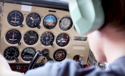 aviation student bay area flying lesson