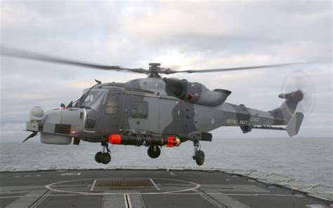 AW159 on deck of Rajah Sulayman-class patrol vessel demonstrating compact footprint for deployment
