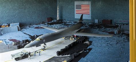 B-1B Lancer preparing for HERO testing at Benefield Anechoic Facility