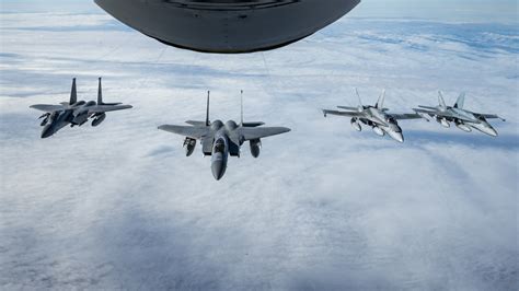 b-2 bomber refueling midair above middle east en route to fordow mission