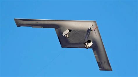 B-21 Raider flying wing silhouette aerodynamic stealth design