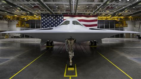 B-21 Raider prototype unveiled at Northrop Grumman facility