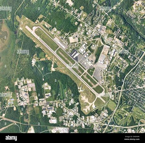 Bangor International Airport former Dow Air Force Base military aircraft and commercial terminal