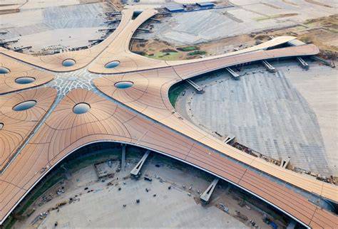 Beijing Daxing Airport PKX and Beijing Capital PEK passenger aviation China 2036
