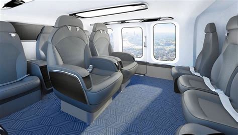 Bell 525 Relentless helicopter interior