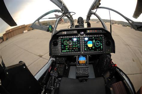 Bell AH-1Z Viper cockpit with modern digital avionics and tactical communications systems