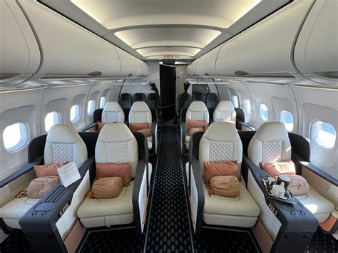 beOnd aircraft interior luxury lie flat seats Maldives route premium cabin ambiance