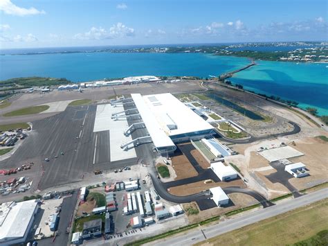 Bermuda LF Wade International Airport passenger terminal view