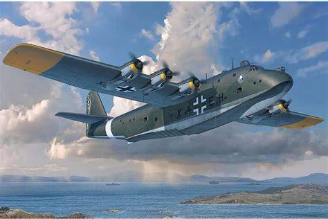 Blohm und Voss Bv 222 Wiking flying boat with six diesel engines