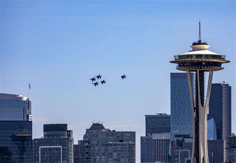 Blue Angels at Boeing Seafair Air Show 2025