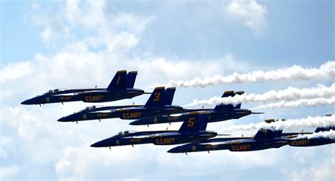 Blue Angels at Thunder Over New Hampshire Air Show 2025