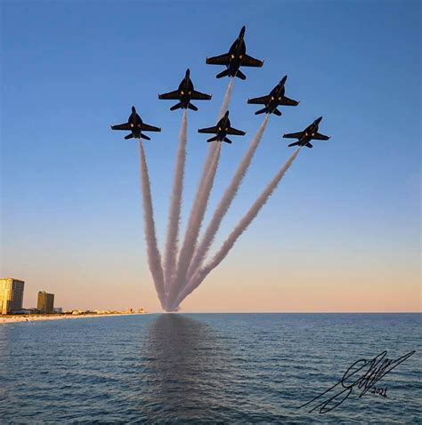 Blue Angels over Ocean City 2025