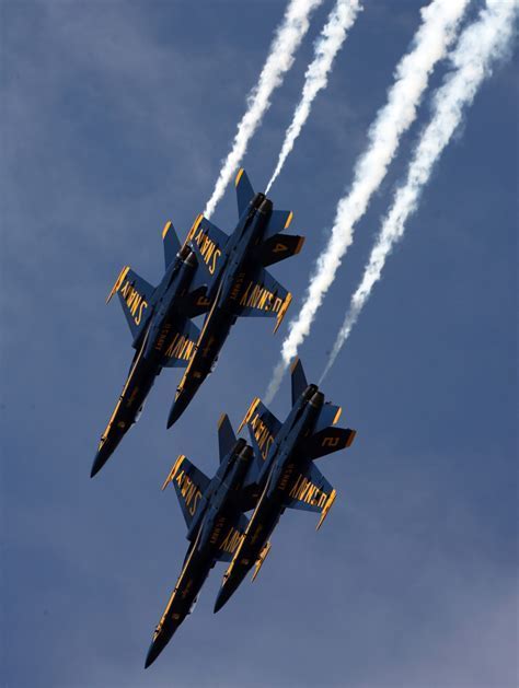 Blue Angels performing at MCAS Beaufort 2025