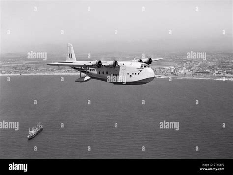 BOAC Short Empire flying boat on the Horseshoe Route in the early 1940s
