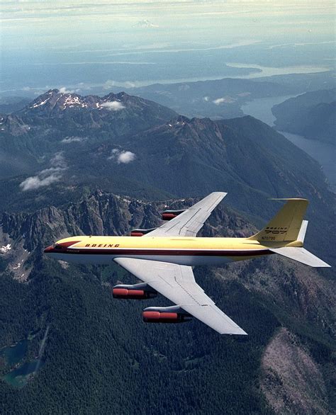 Boeing 367-80 Dash-80 prototype flight