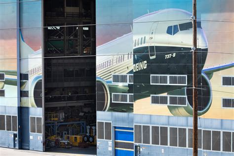Boeing 737 MAX 10 aircraft in Boeing factory assembly