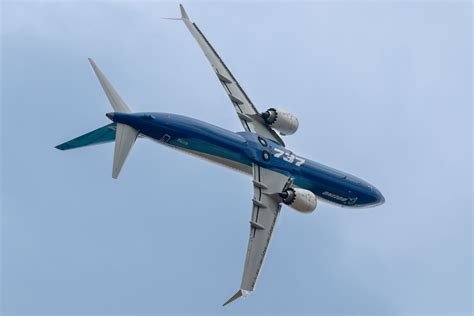Boeing 737 MAX 10 parked at Boeing flight test facility