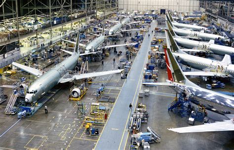 boeing 737 max 9 assembly line inspection at renton facility
