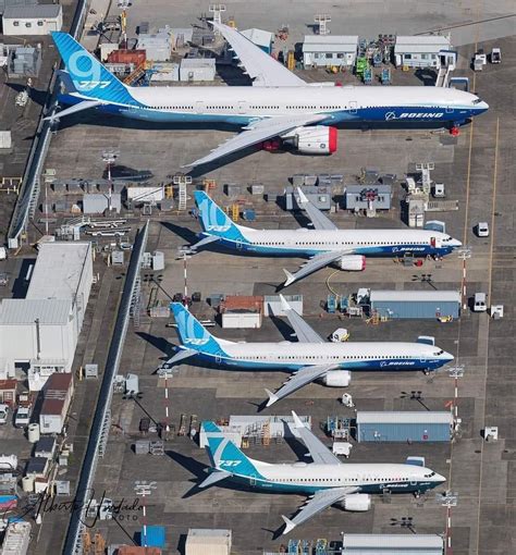 Boeing 737 MAX parked on production line at Renton facility, awaiting FAA inspection