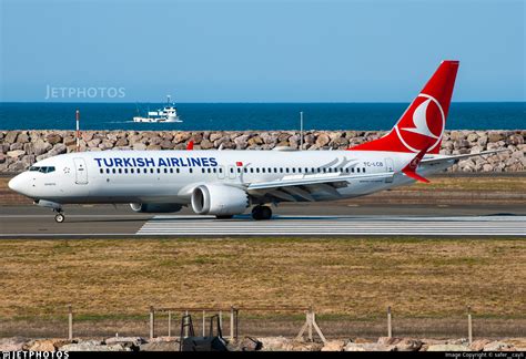Boeing 737 MAX Turkish Airlines fleet at Istanbul airport apron