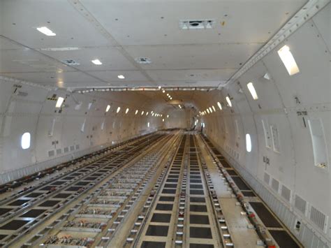 Boeing 747 freighter interior main deck cargo configuration