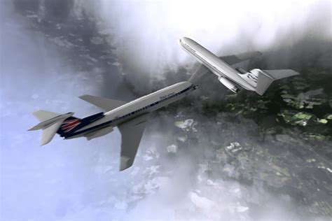 boeing 767 oklahoma mid-air collision investigation site aerial