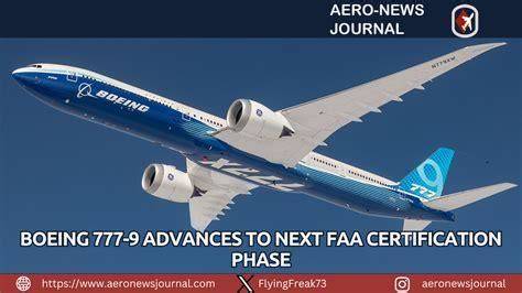 Boeing 777-9 FAA TIA Phase 4A natural icing certification testing Alaska 2026