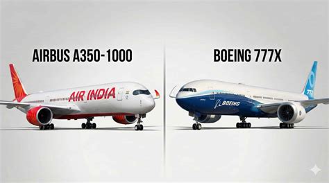 Boeing 777X competing with Airbus A350 in the skies