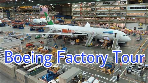 Boeing 777X fuselage assembly line inside Everett factory