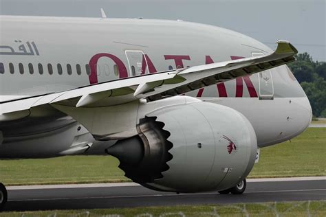 Boeing 787 Dreamliner GEnx engine with chevrons, captured during 2021 Paris Air Show
