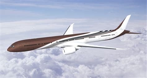 boeing business jet 777x configured for luxury VIP long-haul travel