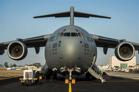 Boeing C-17 Globemaster III military transport aircraft