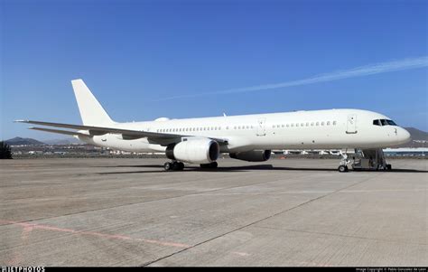 Boeing C-32B Gatekeeper white livery on tarmac