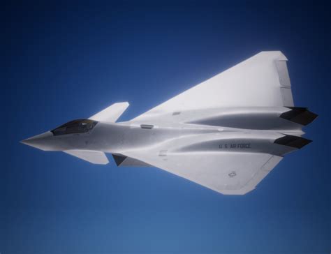 boeing f-47 sixth-generation stealth fighter concept revealed in 3d model