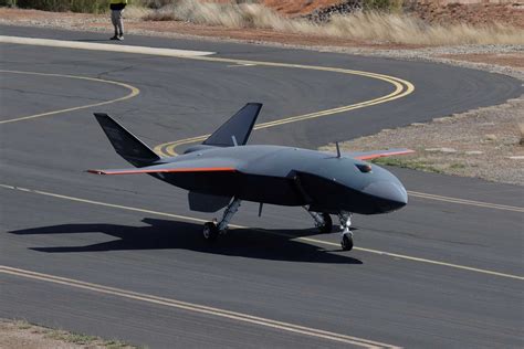 Boeing Ghost Bat drone operating in flight with Australian Air Force