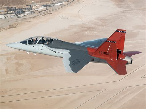 Boeing Saab T-7A Red Hawk supersonic advanced trainer aircraft