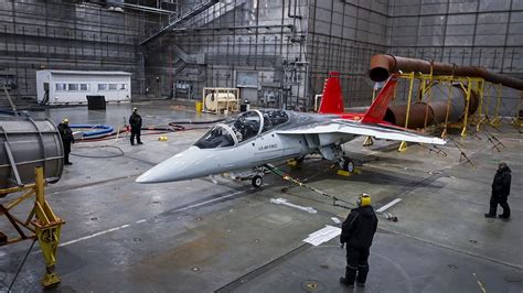 Boeing T-7A Red Hawk assembly line full-rate production