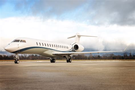 Bombardier Global 7500 private jet associated with Atlanta Falcons ownership