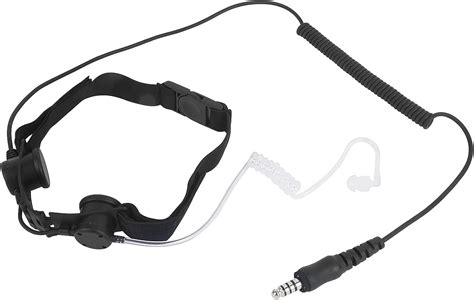 bone conduction headset and throat microphone used by Navy SEAL operators