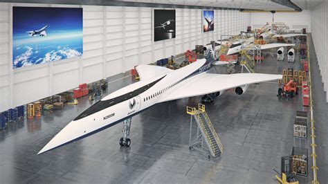 Boom Overture gull wing aerodynamic design during flight testing