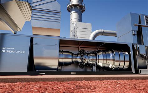 Boom Superpower turbine engine manufacturing facility