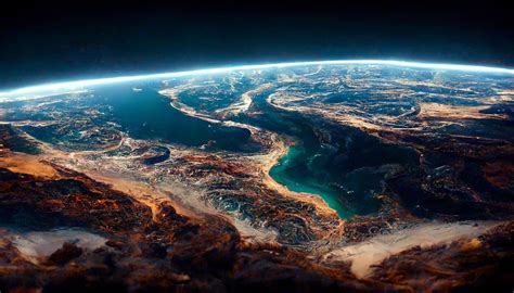 breathtaking view of Earth from space tourism