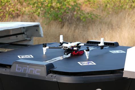 BRINC Responder drone used in emergency scenario