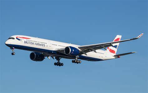 British Airways Airbus A350-1000 Dallas Fort Worth route