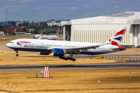 British Airways Boeing 777 London Heathrow Madrid route