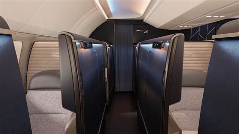 British Airways Club Suite business class seat with sliding door