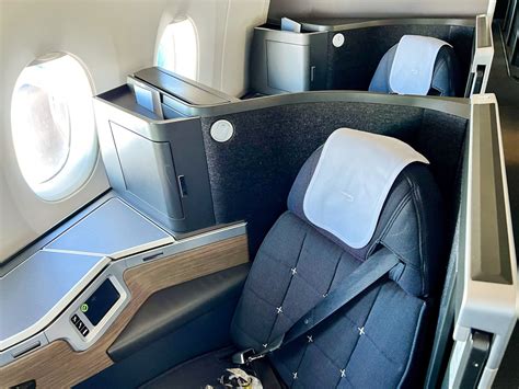 British Airways Club Suite privacy door fully flat bed