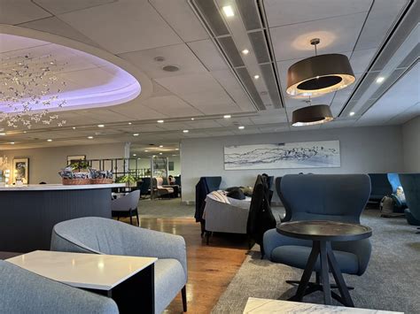 British Airways Galleries Club Lounge Heathrow dining area
